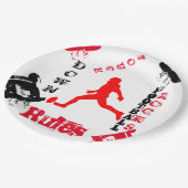 FOOTBALL PAPPTELLER (Schrägansicht)