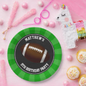 Football Party Kuchen Abendessen Teller Personalis (Party)