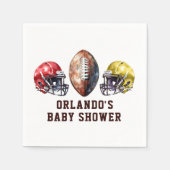 Football Party Napkins Serviette (Vorderseite)
