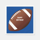 Football Party Paper Napkins Serviette (Vorderseite)