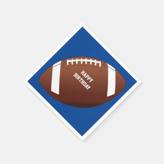 Football Party Paper Napkins Serviette (Ecke)