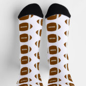 Football Pattern Socken (Oben)