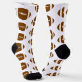 Football Pattern Socken (Gewinkelt)