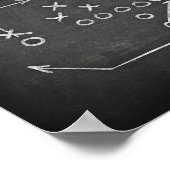 FOOTBALL PLAYBOOK Print Sports Decke Poster (Ecke)
