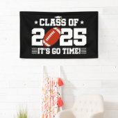Football Player Abschluss Class of 2025 Senior Banner (Insitu)