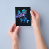 Football Player Canvas Print Flyer (Gruppe)