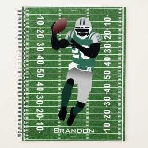 Football Player Design Weekly/Monatsplaner Planer