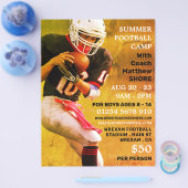 Football Player, Football Camp Advertising Flyer (Einzeln)