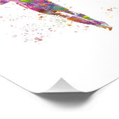 Football player fotodruck (Ecke)