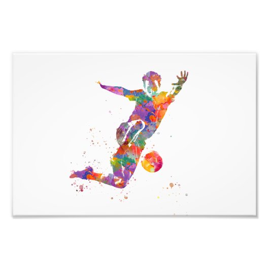 Football player fotodruck (Vorne)