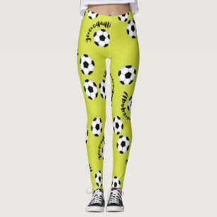 Football Player Fußball Is About Joy Leggings