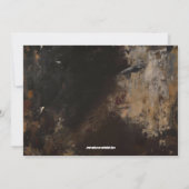 Football Player Game Day Party Einladung (Rückseite)