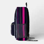 Football Player Girl, Football Birthday Gift Bedruckter Rucksack (Rechts)