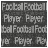 Football Player Stoff (Muster)