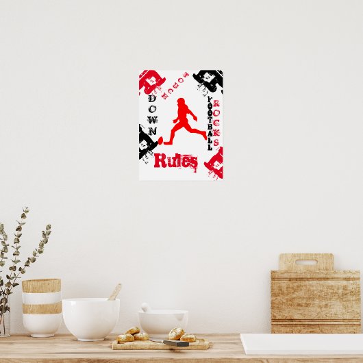 FOOTBALL POSTER (Küche)