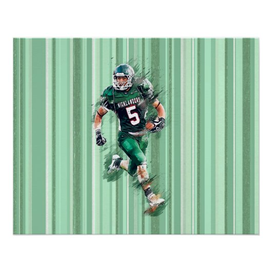 Football Poster (Vorderseite)