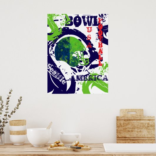 FOOTBALL POSTER (Küche)