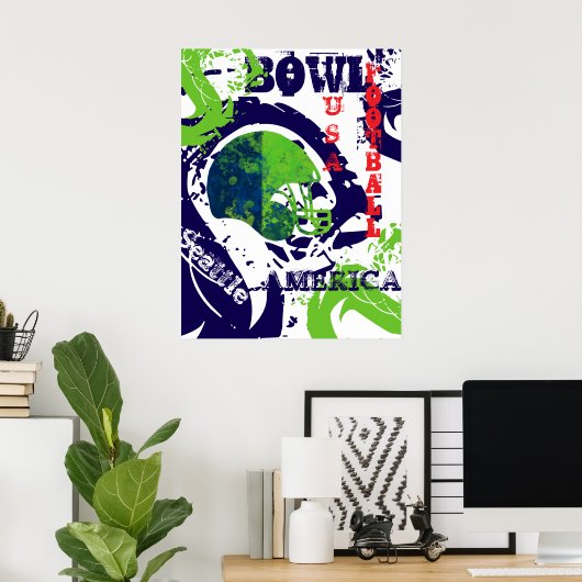 FOOTBALL POSTER (Heimbüro)