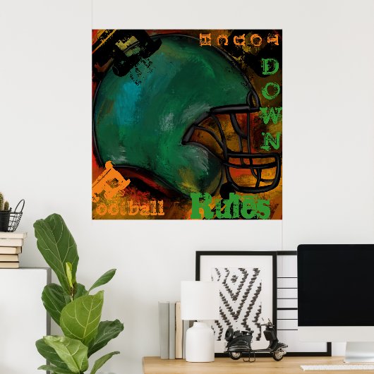 FOOTBALL POSTER (Heimbüro)