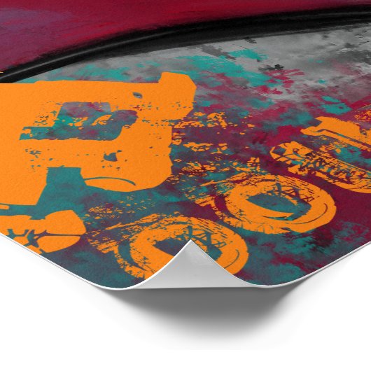 FOOTBALL POSTER (Ecke)