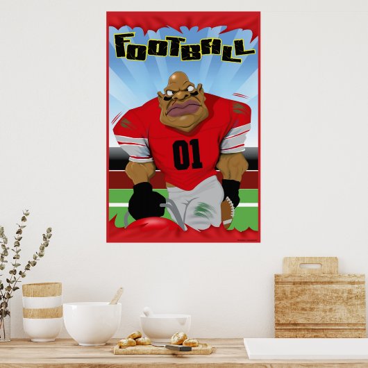 FOOTBALL POSTER (Küche)