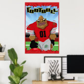 FOOTBALL POSTER (Heimbüro)