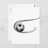 football postkarte (Vorne/Hinten)
