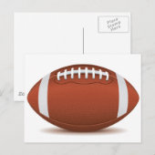 football postkarte (Vorne/Hinten)