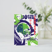 FOOTBALL POSTKARTE (Stehend Vorderseite)