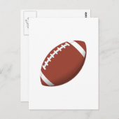 Football! Postkarte (Vorne/Hinten)