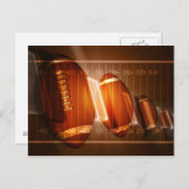 football postkarte (Vorne/Hinten)