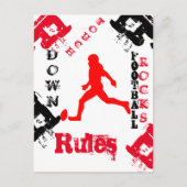 FOOTBALL POSTKARTE (Vorderseite)