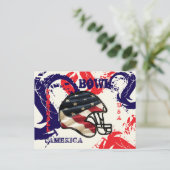 FOOTBALL POSTKARTE (Stehend Vorderseite)