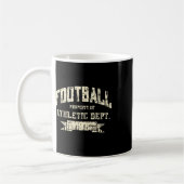 Football Property Of Athletic Dept. Funny Design Kaffeetasse (Links)
