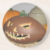Football Pumpkin Untersetzer (Vorne)