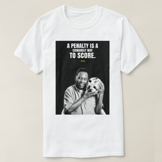 Football quotes moivation T-Shirt (Design vorne)