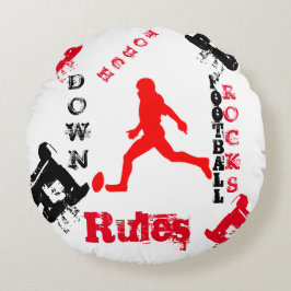 FOOTBALL RUNDES KISSEN