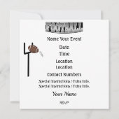 Football Santa Einladung (Rückseite)