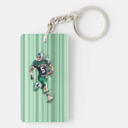 Football Schlüsselanhänger (Rückseite)