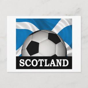 Football Schottland Postkarte