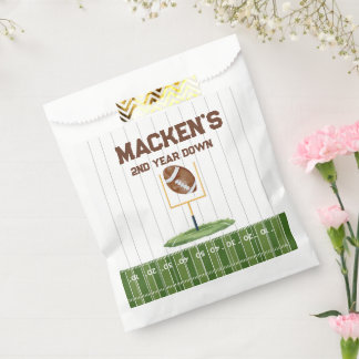Football second year down boy birthday geschenktütchen