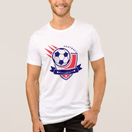 Football Shield of Vitality T-Shirt Tri-Blend Shirt