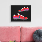 Football Shoes Leinwand (Insitu (Wohnzimmer))