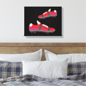 Football Shoes Leinwand (Insitu (Schlafzimmer))