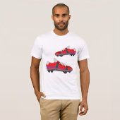 Football Shoes Mens T - Shirt (Vorne ganz)