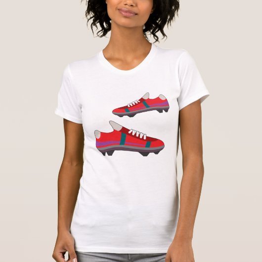 Football Shoes Womens T - Shirt (Vorderseite)