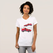 Football Shoes Womens T - Shirt (Vorne ganz)