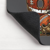 Football Six Seven Drip 67 Meme Funny 6-7 Football Mousepad (Ecke)