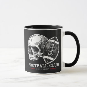 Football Skeletball Football Club Lifetime Mitglie Tasse