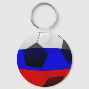 FOOTBALL SOCCER 2018 Tricolor-Ball-SYMBOL Schlüsselanhänger
